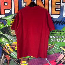 Load image into Gallery viewer, Burberry Brit Plaid Collar Polo Shirt Red Size Large

