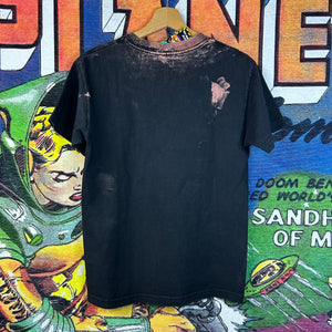 Skull Bleached Tee Size Small