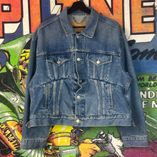 Load image into Gallery viewer, Balenciaga Blue Denim Jacket Size 36 / XS
