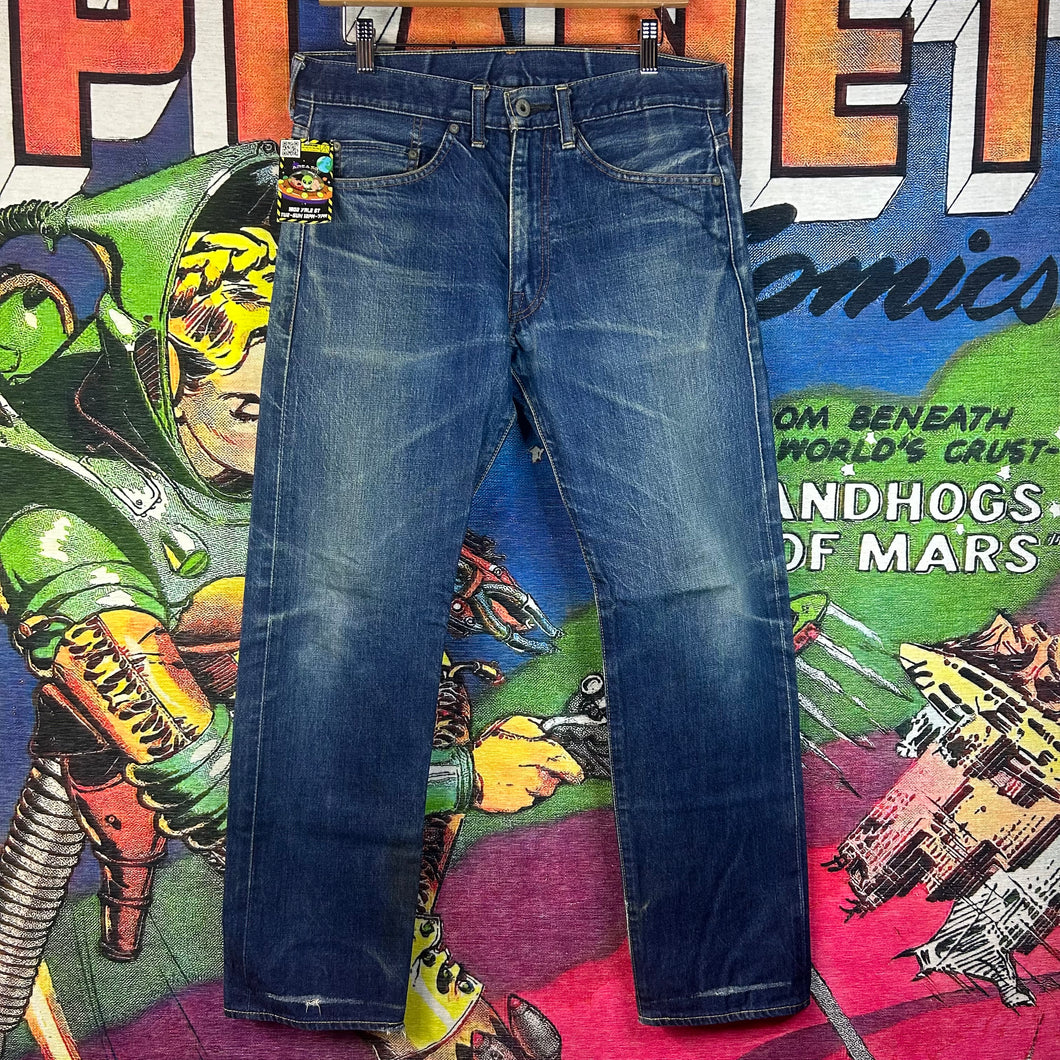 Bape Sta Embroidered Jeans Size 34”