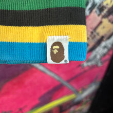 Load image into Gallery viewer, Bape Shark Line Rib Pullover Hoodie Size Medium
