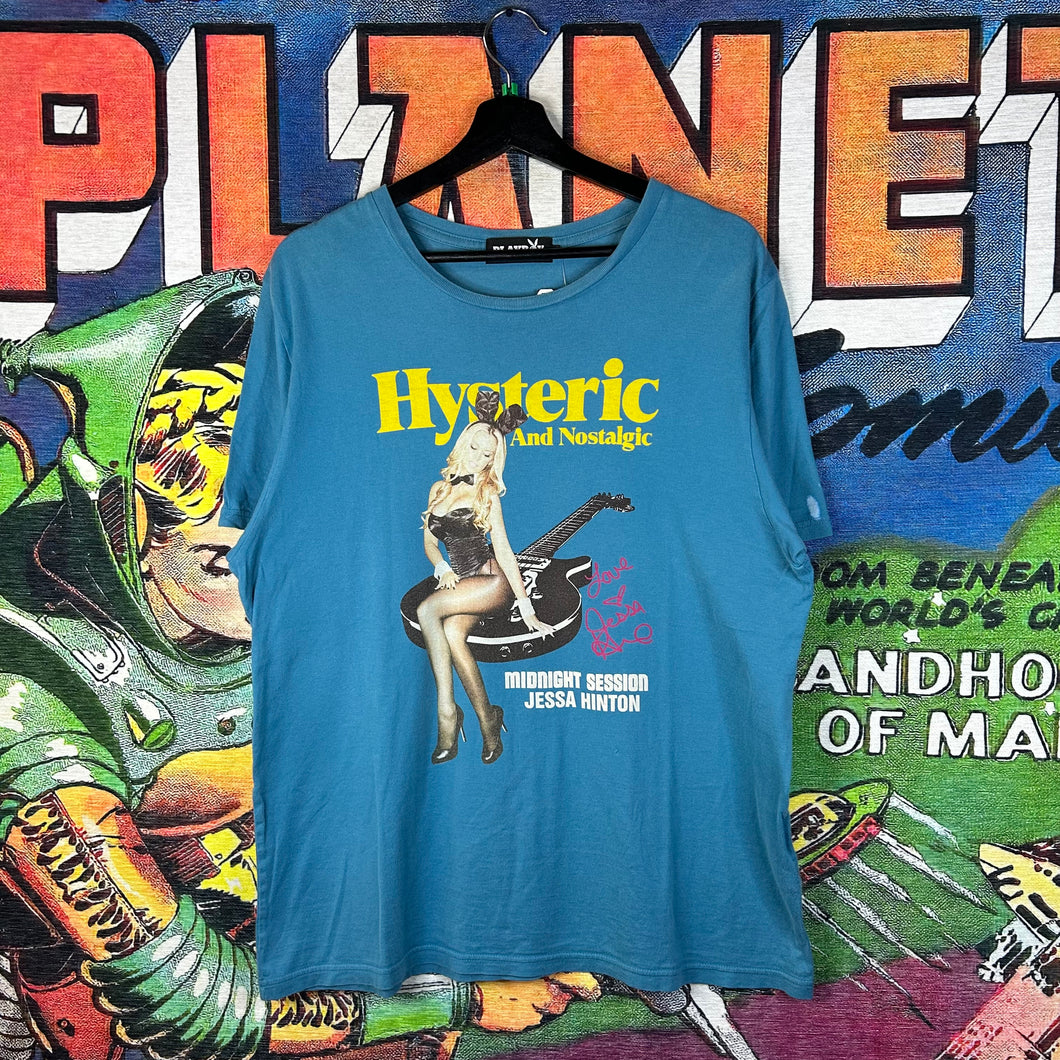 Hysteric Glamour Playboy Jessa Hinton Tee Size Large