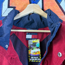 Load image into Gallery viewer, Vintage Tommy Hilfiger Men's red WindBreaker Sailing Jacket Size XL

