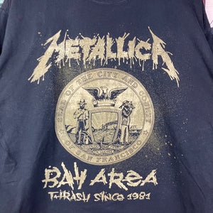 Metallica Bay Area “Thrash Since 1981” Tee Size XL