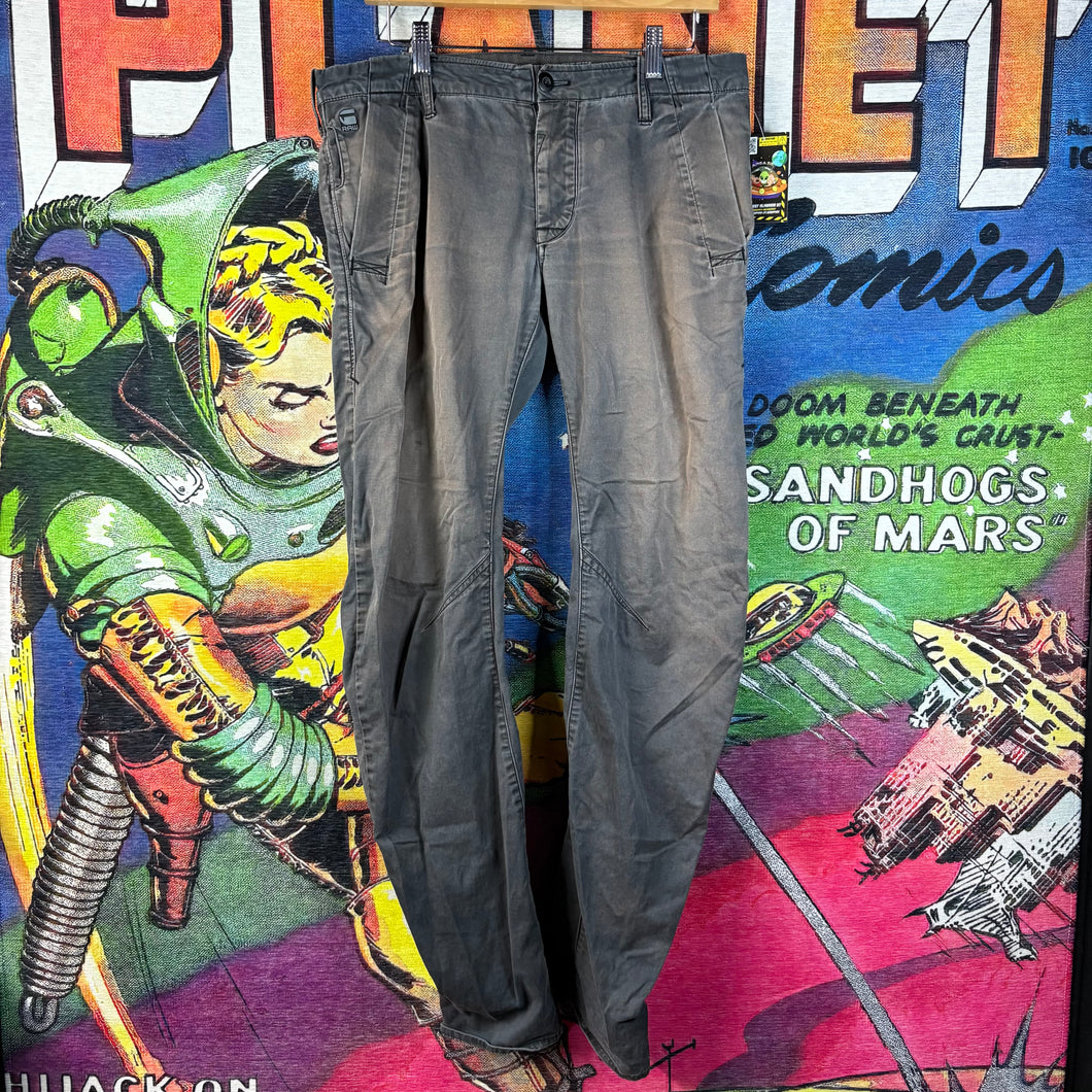 G-Star Twisted Knees Pants Size 34
