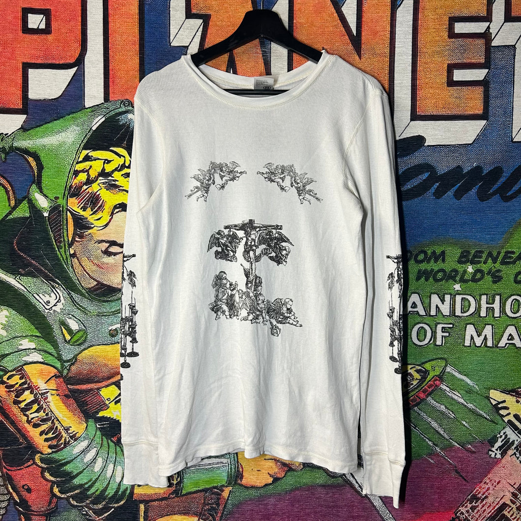 Basketcase ‘Resurrection’ Thermal Tee Size Small