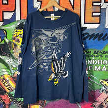 Load image into Gallery viewer, Y2K Ed Hardy Eagle Tattoo Long Sleeve Tee Size 2XL
