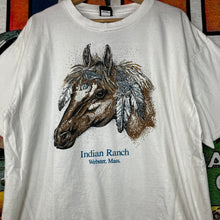 Load image into Gallery viewer, Vintage 90s Indian Ranch Horse Tee Size XL
