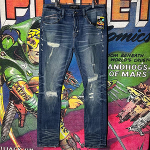 Cult of Individuality Ripped Skinny Jeans Size 36”