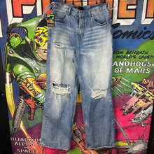Load image into Gallery viewer, Happy Memories Don’t Die HMDD Baggy Ripped Jeans Size S / 30-32”
