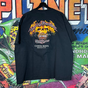 Y2K Harley Davidson Costa Maya Tee Size 2XL