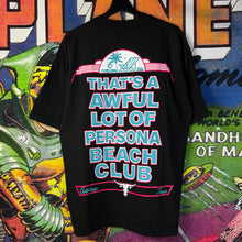 Load image into Gallery viewer, Awful Lot Of Cough Syrup x Persona Beach Club Tee Shirt Size Large
