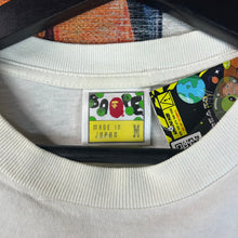 Load image into Gallery viewer, Bape Baby Milo ASNKA Peace Sign Tee Size Medium
