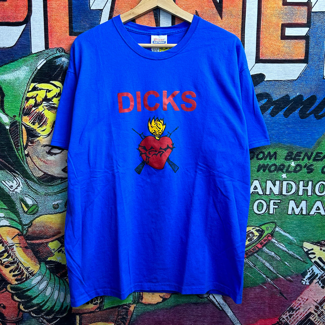 Y2K Dicks Band Tee Size Large
