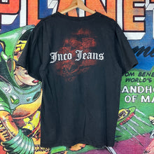 Load image into Gallery viewer, Vintage 90s Y2K JNCO Flaming Skull Tee Size L
