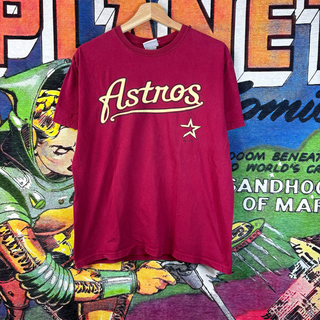 Majestic Astros Tee Size Medium