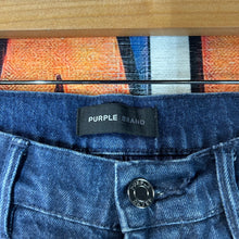 Load image into Gallery viewer, Purple Brand Flared Cargo Jeans Size 32”
