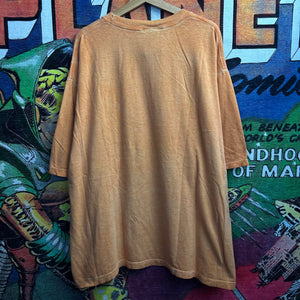 Y2K No Boundaries Puff Print Tiger Tee Size 2XL