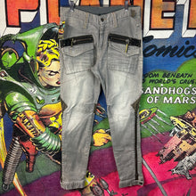 Load image into Gallery viewer, PPFM Multi-Zipper Cargo Denim Size 32”
