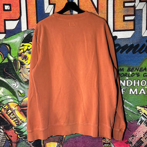 Stüssy ‘First Annual’ Embroidered Sweatshirt Size XL
