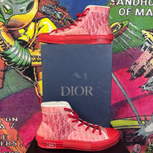 Load image into Gallery viewer, Christian Dior B23 Sneakers Red / Bordeaux Size 51 / 16.5

