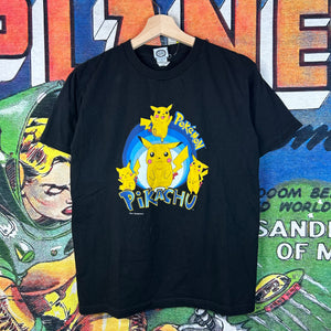 Vintage 90s 1999 Pokémon Pikachu Tee Size Youth Large