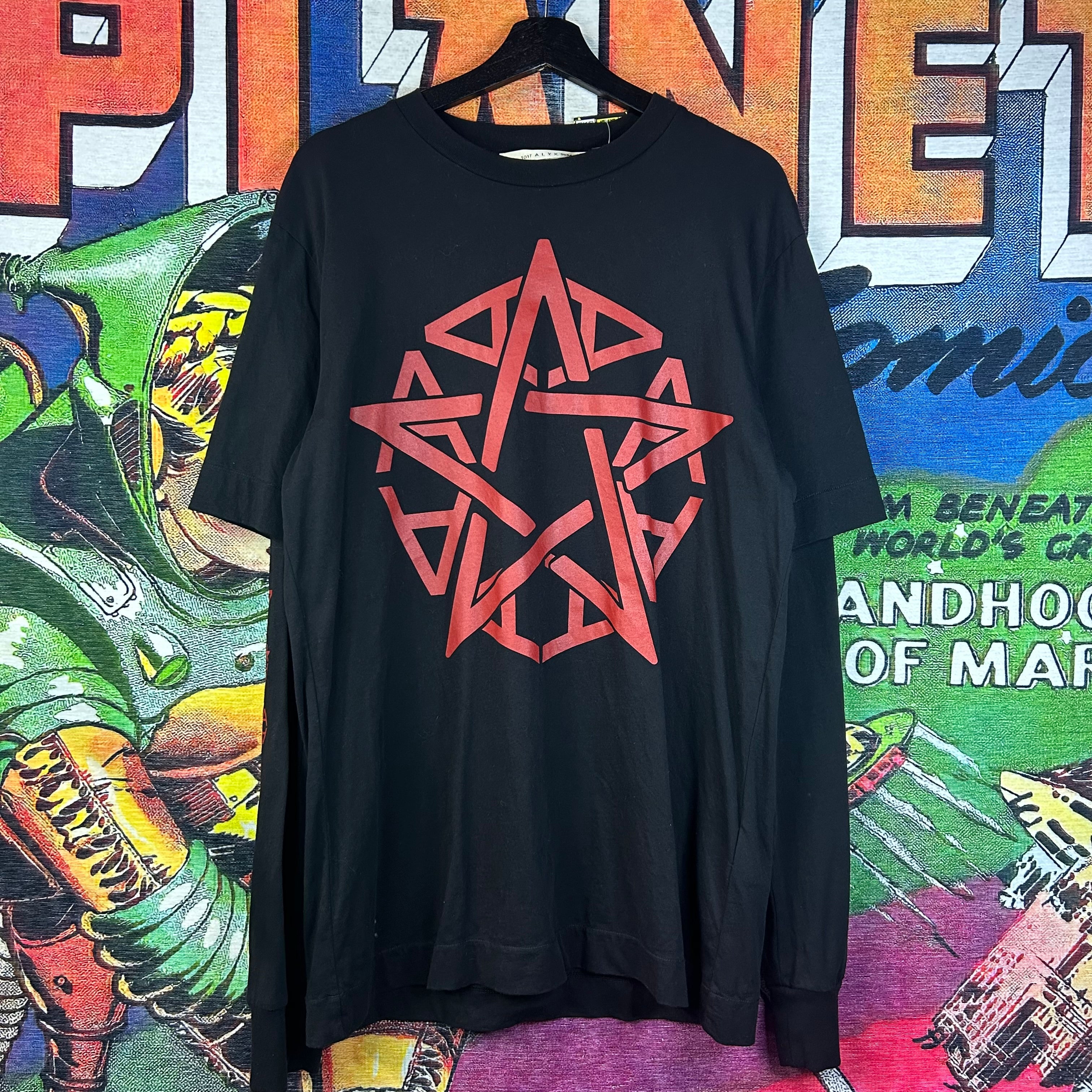 新品 定価23000円  alyx カットオフＴシャツ アリクス ストリート 1017 ALYX 9SM(アリクス) Tシャツ ブラック サイズ XL｜【公式
