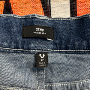 True Religion Geno Relaxed Slim Jeans Size 40”