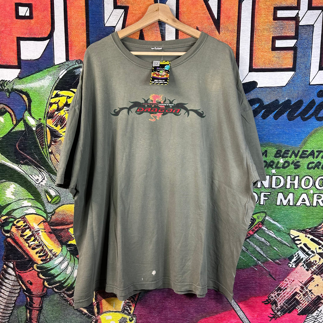 Y2K Dragon Boxy Tee Size 3XL