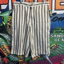 Load image into Gallery viewer, Y2K Phat Farms Striped Shorts Size 33&quot;
