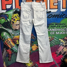 Load image into Gallery viewer, Y2K XFrm Flared White Womens Jeans Size 28
