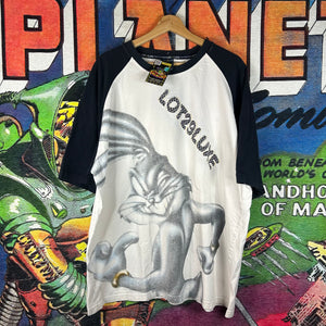 Y2K Lot29 Bugs Bunny Raglan Tee Size 3XL