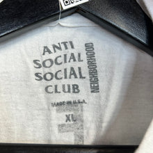 Load image into Gallery viewer, Anti Social Social Club X Neighborhood Tee Size XL
