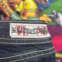 Load image into Gallery viewer, Y2K Evisu Puma Painted Seagull Jeans Mint Size 28”
