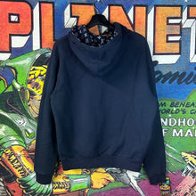 Load image into Gallery viewer, Louis Vuitton Navy Monogram Hoodie Size Small
