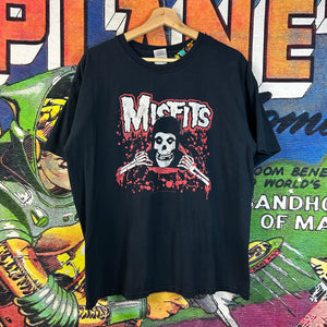 Y2K 2007 Bloody Misfits Band Tee Size Large