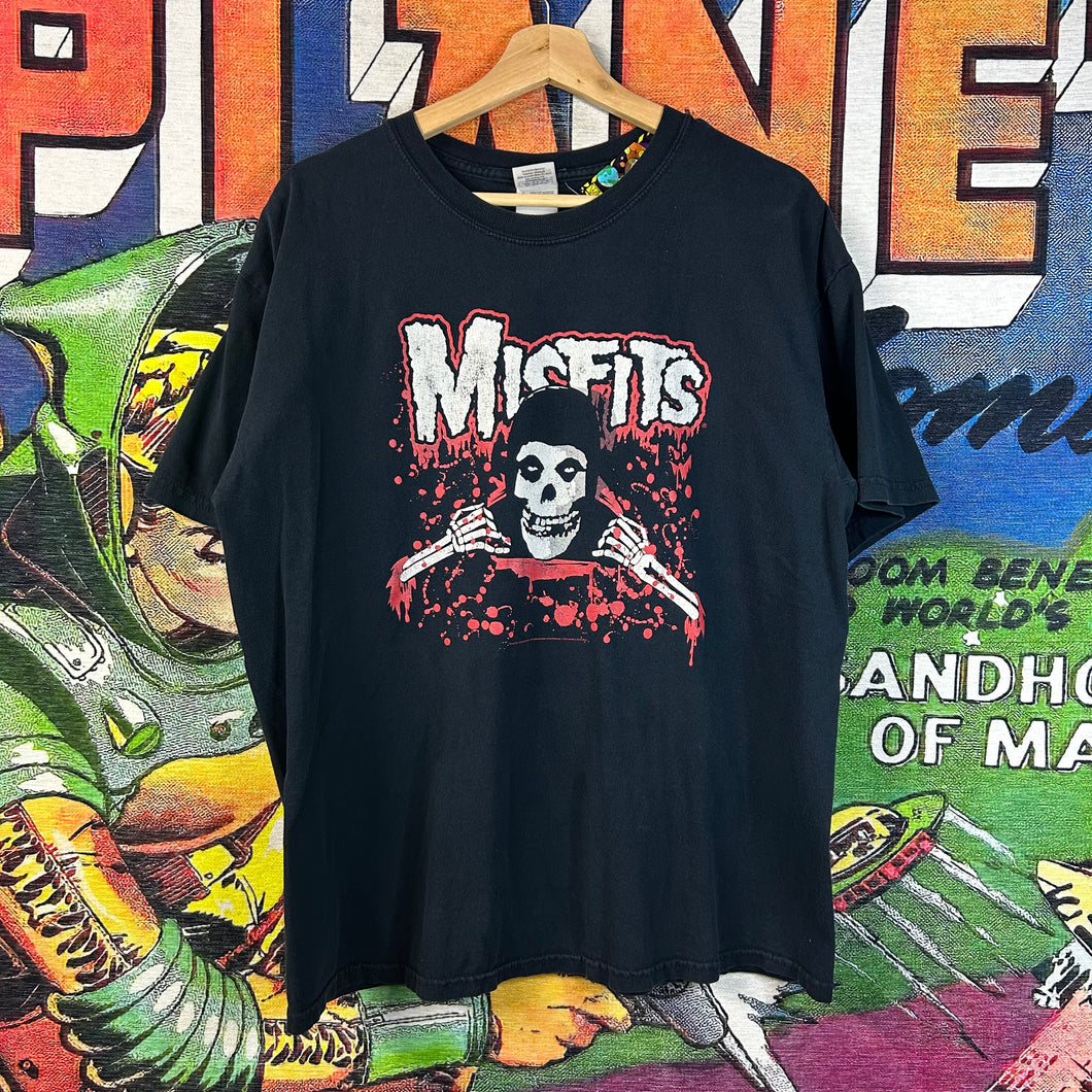 Y2K 2007 Bloody Misfits Band Tee Size Large
