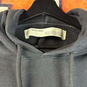 Off-White Tape Diag Arrows Hoodie Size Large