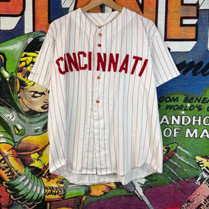 80's Cincinnati Reds Baseball Jersey Size Large