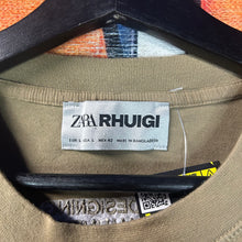 Load image into Gallery viewer, Rhude Zara Rhuigi R.H.U College Tee Size Large
