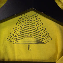 Load image into Gallery viewer, Palace Bio Hazard Yellow Tee Shirt Size Large
