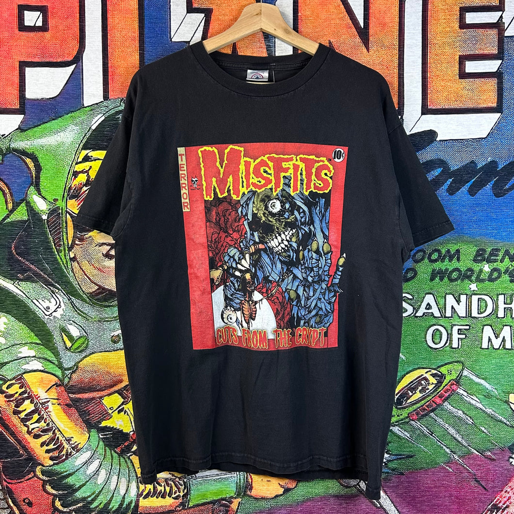 Y2K 2001 Misfits ‘Cuts from the Crypt’ Band Tee Size Large