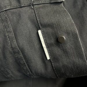 Naked&Famous Black Denim Jacket Size Small