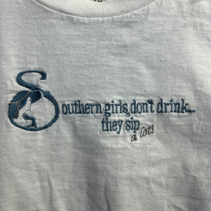 Vintage 90’s Southern Girls Tee Size Large