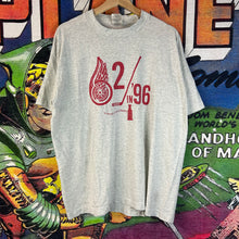 Load image into Gallery viewer, Vintage 90s 1996 Detroit Redwings Tee Size XL

