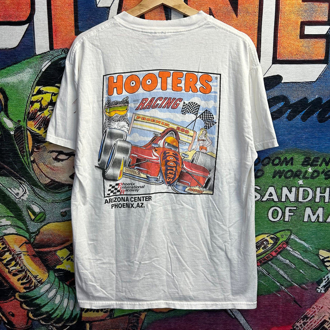 Vintage 90’s Hooters Racing Tee Size Large