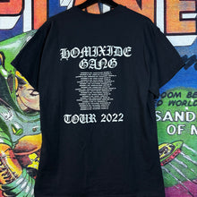 Load image into Gallery viewer, Homixide Gang &quot;Free Demon Free Problem&quot; Tour Tee Size Large

