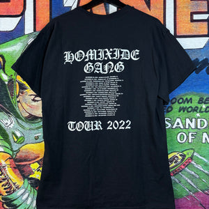 Homixide Gang "Free Demon Free Problem" Tour Tee Size Large