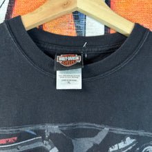 Load image into Gallery viewer, Y2K Harley-Davidson Walton Beach, Florida Feel The Rumble Tee Size XL
