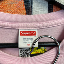Load image into Gallery viewer, Supreme Pink Multi Logo Tee Size Medium
